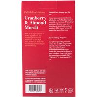 Faithful to Nature Cranberry & Almond Muesli 
